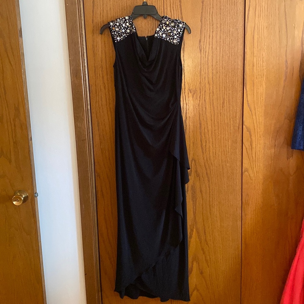 Beautiful black womens gown